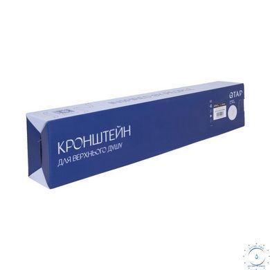Кронштейн для верхнього душу Qtap Trubice 370 мм округлий QTTRU120CRM45926 Chrome SD00052050 фото