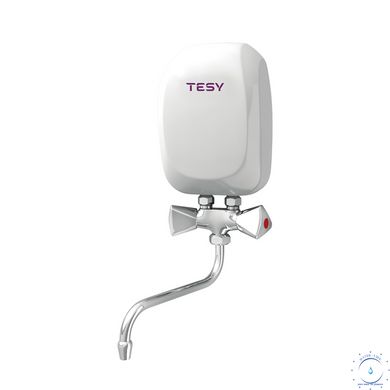 Проточный водонагреватель Tesy со смесителем 3,5 кВт (IWH35X01KI) 66213 фото