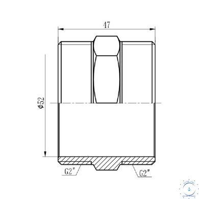 Ніпель Thermo Alliance Forte 2" SF35850 SD00002569 фото
