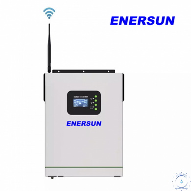 Гибридный инвертор + контроллер заряда от солнечных панелей + АС зарядка (функция ИБП) ENERSUN - HB5548 5.5 kWh 23072050 фото