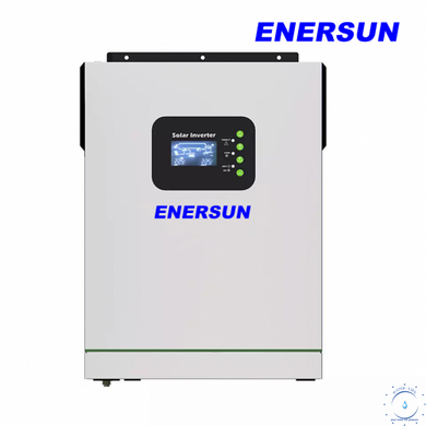 Гібридний інвертор + контролер заряду від сонячних панелей + АС зарядка (функція ДБЖ) ENERSUN - HB5548 5.5 kWh 23072050 фото