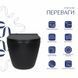 Унітаз підвісний Qtap Robin New Ultra Quiet безобідковий з сидінням Soft-close MATT BLACK QT13332381АSMB SD00052574 фото 3