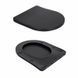 Унітаз підвісний Qtap Robin New Ultra Quiet безобідковий з сидінням Soft-close MATT BLACK QT13332381АSMB SD00052574 фото 8
