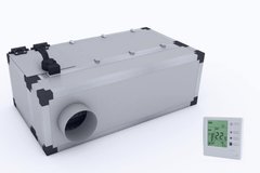Приточная установка ASV group АСВ 200 RQ (ASV 200 RQ) доп. шумоглушитель с проводным пультом управления 1
