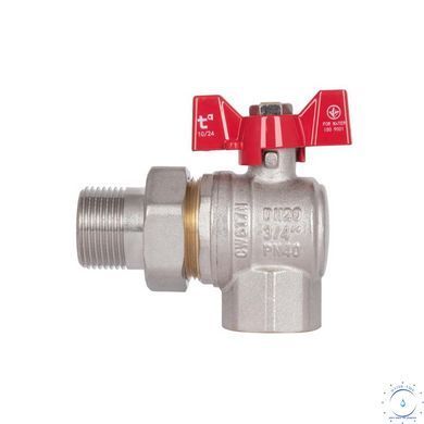 Кран шаровой "Американка" Thermo Alliance Standart угловой 3/4" ВН SD222W20 SD00005698 фото