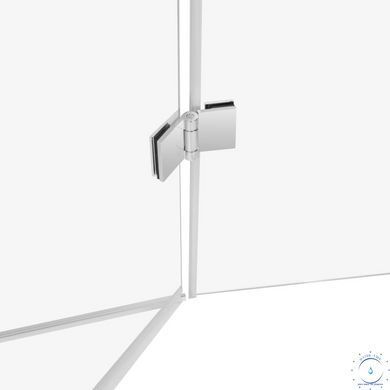 Душевая кабина Qtap Capricorn CRM10128RC6 120x80 см, стекло Clear 6 мм, покрытие CalcLess без поддона SD00045263 фото