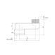 Эксцентрик радиаторный Icma 1/2"х4 см №720 SD00020749 фото 2