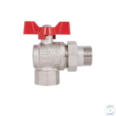 Кран шаровой "Американка" Thermo Alliance Forte 1" угловой SF221W25 SD00025449 фото