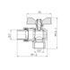 Кран шаровой "Американка" Thermo Alliance Forte 1" угловой SF221W25 SD00025449 фото 2