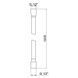 Шланг для ручного душа Qtap Hadice 1200 мм QTHADPVC120C Chrome SD00041922 фото 2
