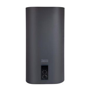 Водонагрівач електричний Thermo Alliance 80 л, Grey, плоский вертикальний, сухий ТЕН 2 кВт (0,8+1,2) DT80V20GPDD2G SD00055142 фото