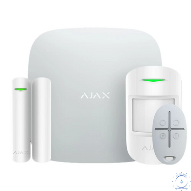 Ajax StarterKit 2 (8EU) white Комплект охоронної сигналізації via25457 фото