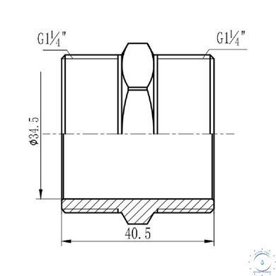 Ніпель Thermo Alliance Forte 1&nbsp;1/4 SF35832 SD00002579 фото