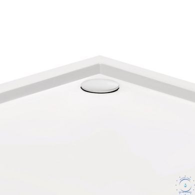 Набор Qtap душевая кабина Taurus CRM1011SC6 Clear 100х100 см + поддон Tern 301112 SD00045637 фото