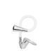 Змішувач для кухні Lidz Tani 008F3 з гнучким виливом (k40) LDTAN008F3WCR37037 Chrome/White SD00043140 фото 3