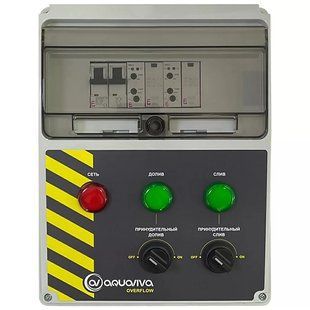 Панель управління переливною ємністю Aquaviva Overflow 230В, 5 зондів 28446 фото