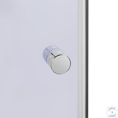 Lidz Latwa SC90x90.SAT.MID.GR Душевая кабина полукруглая, стекло тон. 4 мм + Lidz Душевой поддон KAPIELKA ST90x90x26, с панелью SD00050782 фото