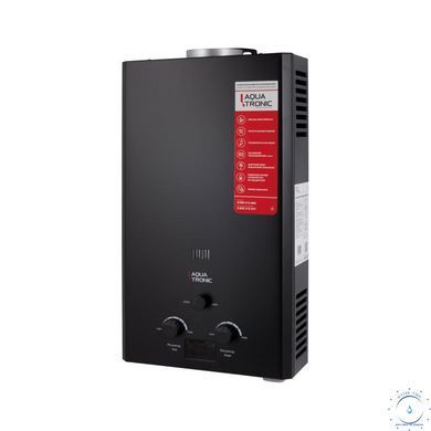 Колонка газовая дымоходная Aquatronic A21 Black 10 л SD00055228 фото