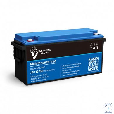Аккумулятор для ИБП свинцово-карбоновый Ultimatron JPC12-150 23071994 фото