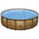Каркасный бассейн Bestway Дерево 56977 (549х122 см) с картриджным фильтром, стремянкой и защитным тентом. ap5901 фото 2