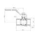 Кран шаровой Thermo Alliance Forte 3/4" ВР для газа (ручка) SF600G20 SD00010572 фото 2