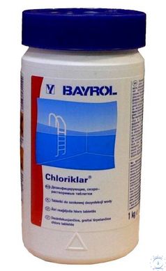 Швидкорозчинні хлорні таблетки "ChloriKlar" 1