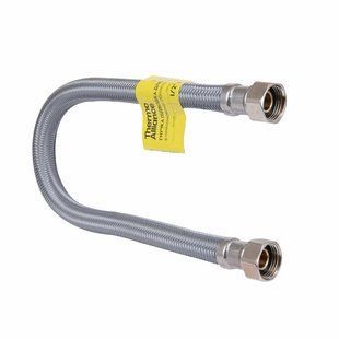 Шланг Forte для води D10 80 см NYLON 1/2"x1/2" ВВ TAF383W80 Thermo Alliance SD00054820 фото