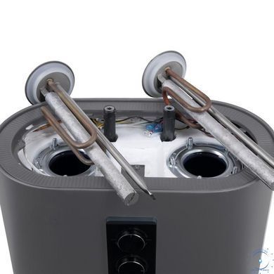 Водонагреватель электрический Thermo Alliance 50 л Grey, плоский вертикальный, мокрый ТЭН 2 кВт (0,8+1,2) DT50V20G(PD)/2G SD00055139 фото