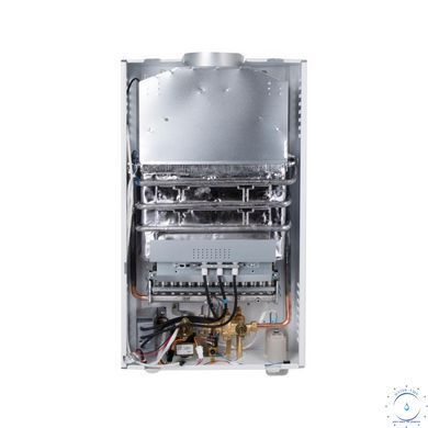 Колонка газовая дымоходная Aquatronic A21-10LMarble 10 л стеклянная панель c рисунком Мрамор SD00055230 фото