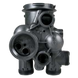 Корпус клапана WS1 Clack з підмісом V3001-02 фото 1